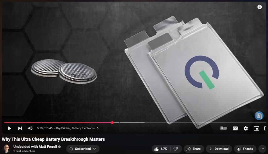 aluminum battery video